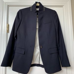 Regent blazer in wool flannel